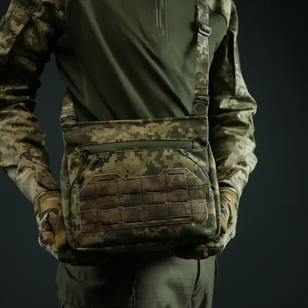 Смарт-сумка через плече Tactic city bag Піксель