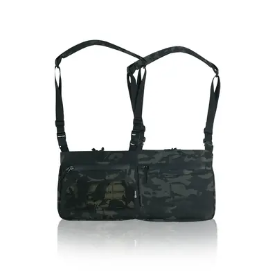 Смарт-сумка через плече Tactic city bag Cordura original USA Чорний мультикам