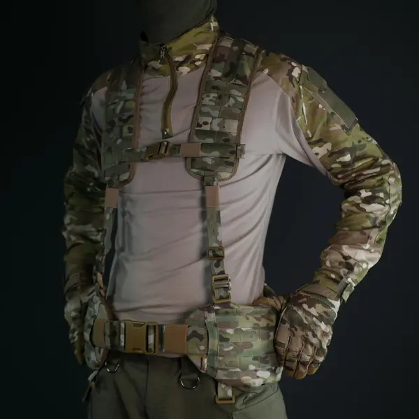 Лямки для ремінно-плечової системи (РПС) Militex Cordura original USA Multicam
