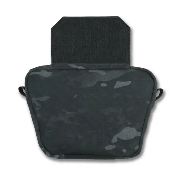 Сумка-напашник XL Kiborg з балістичним пакетом 1 клас захисту Militex GU Сordura Dark Multicam