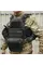 Сумка-напашник XL Kiborg з балістичним пакетом 1 клас захисту Militex GU Сordura Dark Multicam