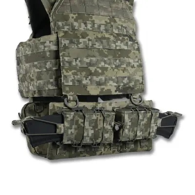 Плитоноска Kiborg GU gen.2 + 2 підсумки з балістичним захистом 2 класу піксель