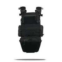 Плитоноска Kiborg GU gen.2 + 2 підсумки з балістичним захистом 2 клас захисту Чорний