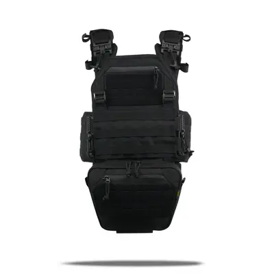 Плитоноска Kiborg GU gen.2 + 2 підсумки з балістичним захистом 2 клас захисту Чорний