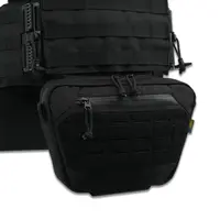 Плитоноска Kiborg GU gen.2 + 2 подсумка с баллистической защитой 2 класс защиты Черный