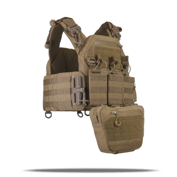 Плитоноска Kiborg GU gen.2 + 6 підсумків койот