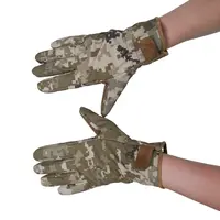Тактичні зимові рукавиці Softshell піксель M