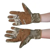 Тактичні зимові рукавиці Softshell піксель L