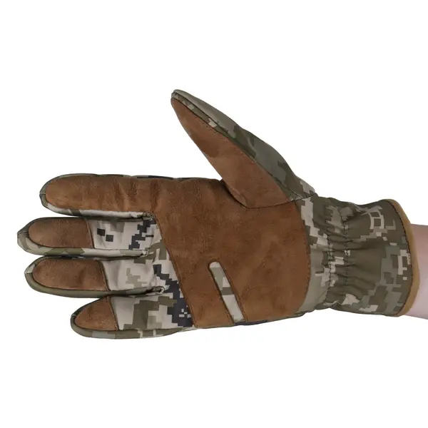 Тактические зимние перчатки Softshell пиксель L