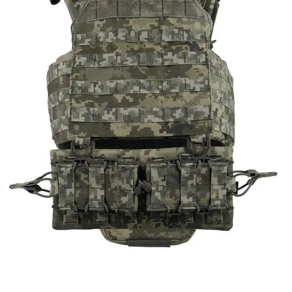 Плитоноска Kiborg GU gen.2 + 2 підсумки з балістичним захистом 1 класу піксель