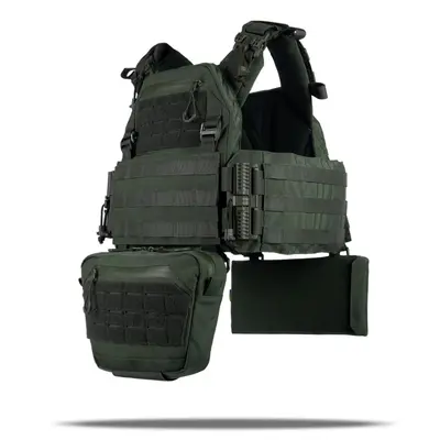 Плитоноска Kiborg GU gen.2 + 2 подсумка с баллистической защитой 1 класса хаки
