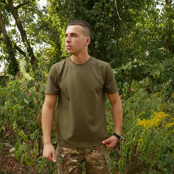 Футболка Kiborg Tactical Coolpass хакі M