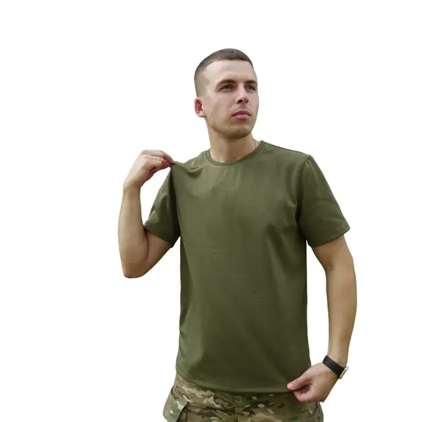 Футболка Kiborg Tactical Coolpass хакі L