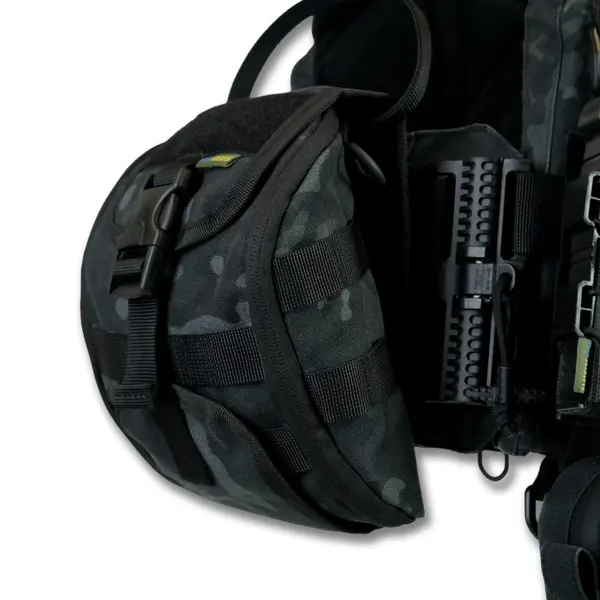Плитоноска Kiborg GU gen.2 + 8 подсумков черный мультикам